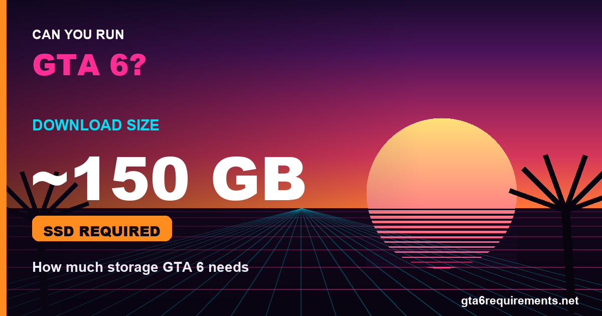 GTA 6 Download Size: How Much Storage Will You Need?